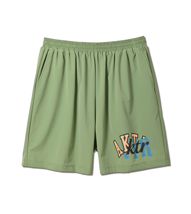 AKTR MIXTURE LOGO SHORT WIDE PANTS 123-017002