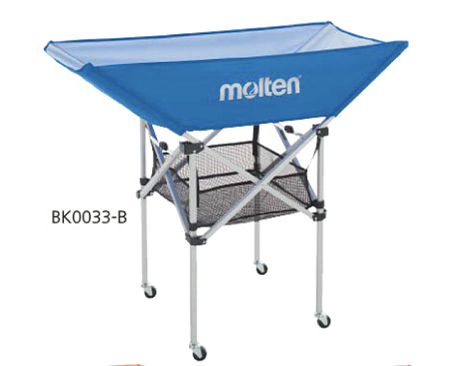 MOLTEN モルテン 折りたたみ式平型ボールカゴ（背高） BK0033