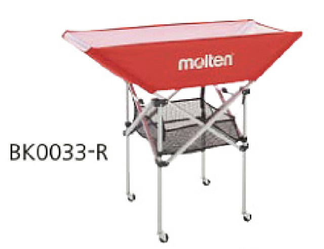 MOLTEN モルテン 折りたたみ式平型ボールカゴ（背高） BK0033