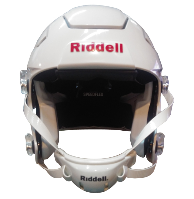 thumbnail interactive-video image 1 of Riddell Speed Flex Football Helmet Valve Retainers – White Threaded – Adult – 5 Pack 1 of 3