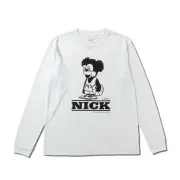 AKTR CARTOON NICK L/S SPORTS TEE　224-022005