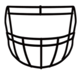 Riddell  リデル レヴォリューション　SPEED用　フェイスガード　S2BD-SP
