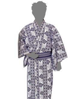 東-3362 仕立上りゆかた・東印