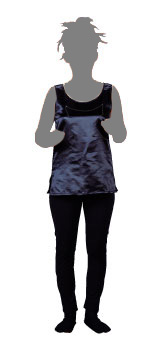 伸-8461 ストレッチパンツ（９分丈）・伸印