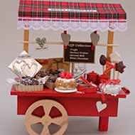 ワゴンショップ チョコレートショップ 【ドールハウスキット】 【洋風】 8698