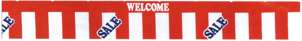 M-31　WELCOME SALE/テトロン幕　
