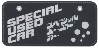 NCS-M W鋼板 ナンバープレート | 330×165mm