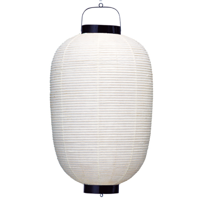 T117 17号長 和紙提灯 竹骨 Φ47×H99cm | 店舗向け提灯 ちょうちん (T660)