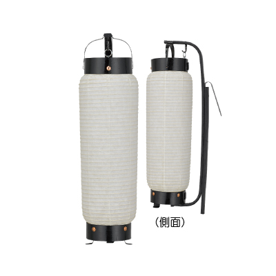 T505 円筒型提灯 九寸口弓張 14×50cm | 店舗向け提灯 ちょうちん (T505)
