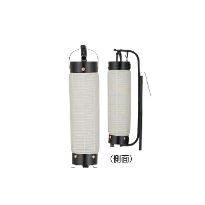 T515 円筒型提灯 六分長弓張 10×40cm | 店舗向け提灯 ちょうちん (T502)