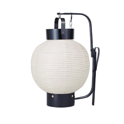 T620-1 九寸丸弓張提灯 和紙/竹骨 25×40cm 和紙製 | 店舗向け提灯 ちょうちん (T901)