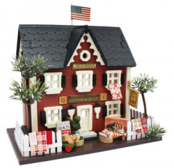 【ドールハウスキット】ウッディハウスコレクション　キルトショップ【洋風】