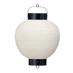 T210n-2 10号丸 和紙提灯/並 Φ27×H41cm | 店舗向け提灯 ちょうちん (T650)