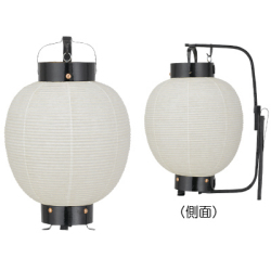 T210s-1 尺子弓張提灯 26×40cm 和紙製 | 店舗向け提灯 ちょうちん (T512)