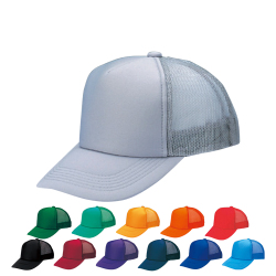 【10個以上～】AM-M アメリカン CAP モノトーンタイプ 全12種 | フリーサイズ(調整式) メッシュキャップ 帽子 名入れ可能