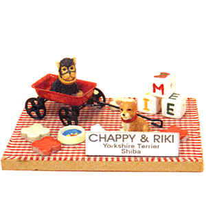 ドールハウスキット】1/24ミニドールハウスキット ティータイム【洋風】 