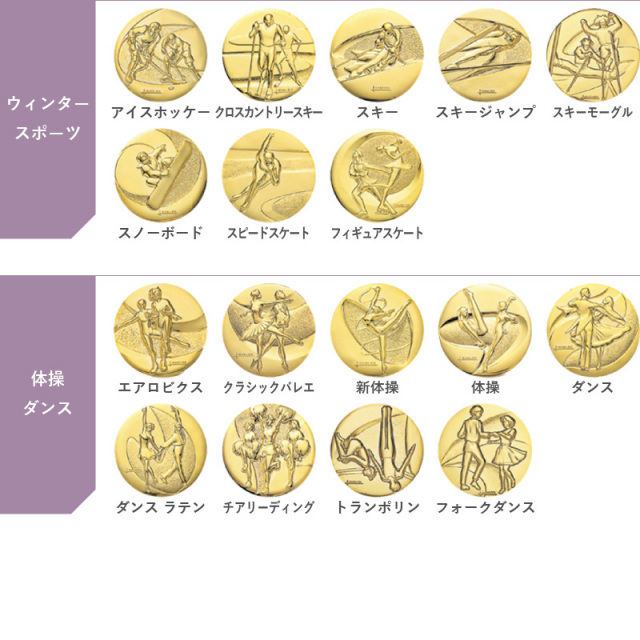 メダル マイティメダル (金/銀/銅) スタンドケース入り | 表彰グッズ