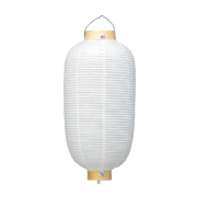 葬儀用(使い切りタイプ) 12号長 白 提灯 | Tm112(T618) Φ32×H70cm 柾輪 葬祭用 ちょうちん