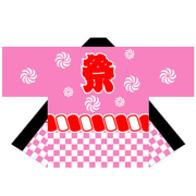 お祭半纏（はんてん）-PR用品のぼたんや-