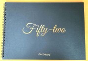 Fifty-two Calligraphy Pad オリジナルカリグラフィーパッド　オリジナルガイドシート付 【日本郵便レターパックプラス配送可】