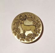 シーリングスタンプヘッド  034.鹿とリーフ　【クリアランスセール半額】