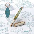 Keyno Stay.tionery.  「Key No.001 Serenity 静寂」 Fountain pen　セレニティ万年筆　EF極細　初回限定予約・8月入荷予定