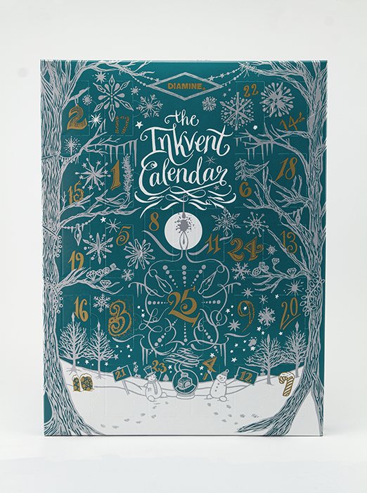 ダイアミン DIAMINE インクベントカレンダー2022 グリーンエディション DIAMINE ダイアミン 限定 インクベントカレンダー 2022 グリーン