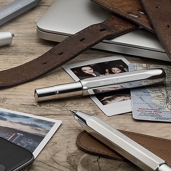 アルスポーツ ゲルボールペン（キャップ式） アルミ