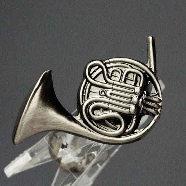 ホルン Horn ブローチ 楽器グッズ 音楽雑貨