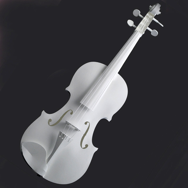 ヴァイオリン violin 弦楽器 ペーパークラフト paper-crafting HANDSON 音楽雑貨 音楽グッズ 音楽ギフト