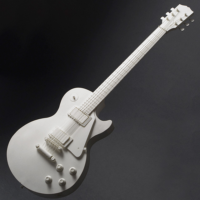 エレキギター guitar ペーパークラフト paper-crafting HANDSON 音楽雑貨 音楽グッズ 音楽ギフト
