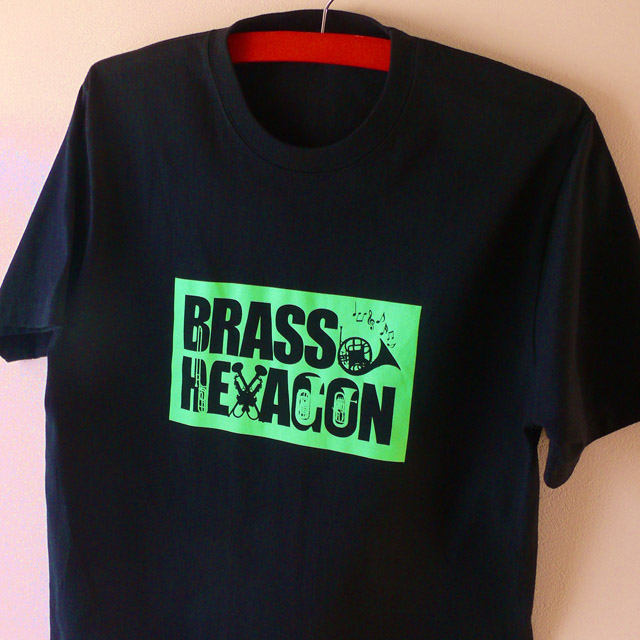 BRASS HEXAGON オリジナルグッズ Tシャツ ブラスヘキサゴン 音楽雑貨 音楽グッズ