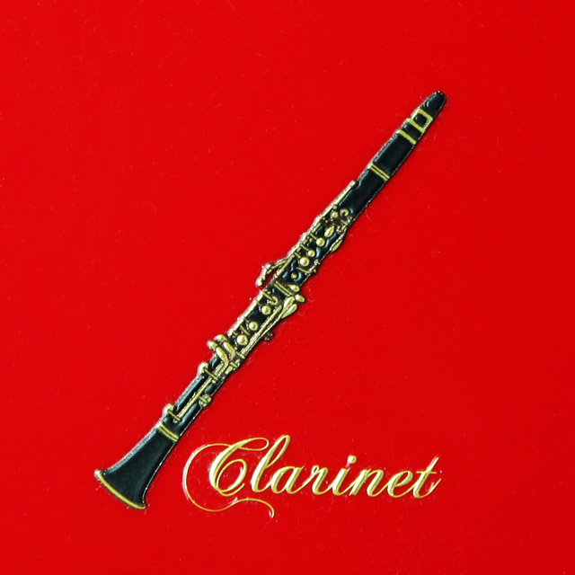 蒔絵風 携帯ステッカー クラリネット clarinet 音楽雑貨 音楽グッズ 音楽ギフト