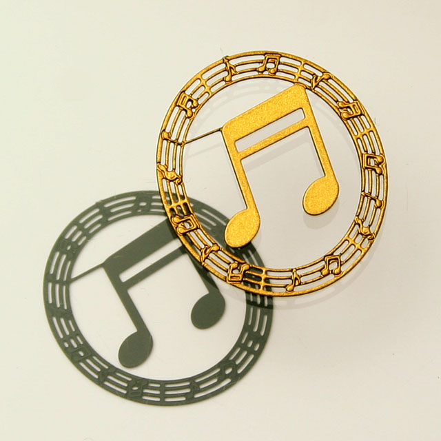 プチクリ クリップ 連譜 16分音符 文具 音楽雑貨 音楽グッズ 音楽小物