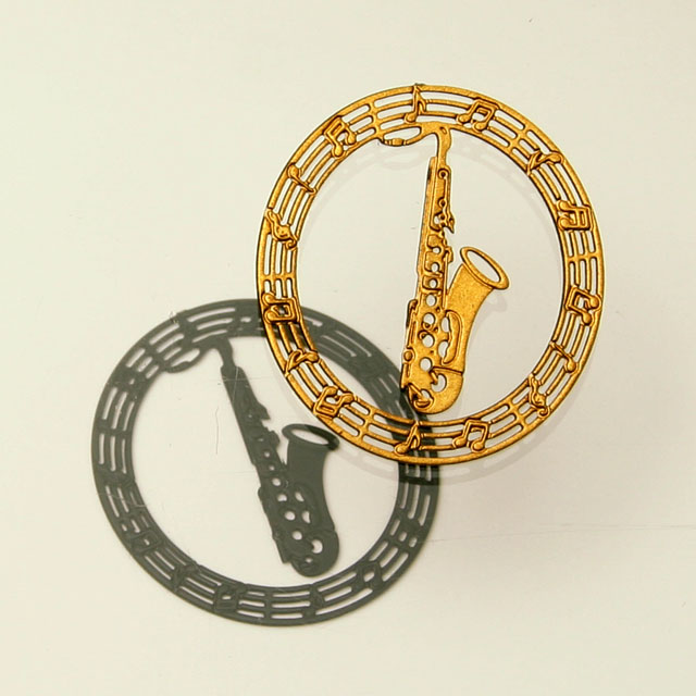 プチクリ クリップ テナーサックス 文具 音楽雑貨 音楽グッズ 音楽小物