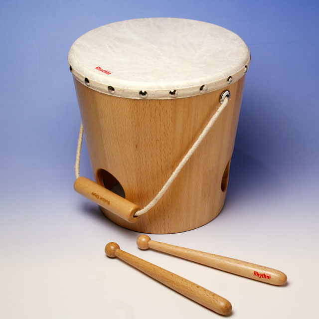 Rhythm poco バケットドラム Bucket Drum 音楽雑貨 音楽ギフト 知育楽器