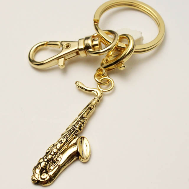 テナーサックス tenor sax キーホルダー 音楽グッズ 音楽雑貨
