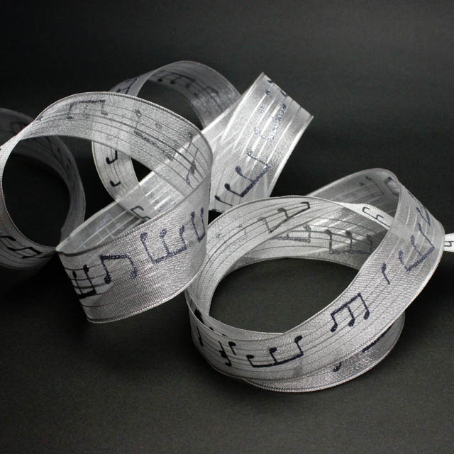 楽譜リボン wired ribbon 音楽雑貨 音楽グッズ