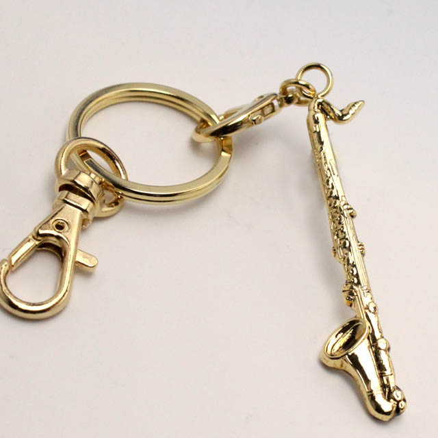 バスクラリネット キーホルダー 音楽雑貨 音楽グッズ 記念品