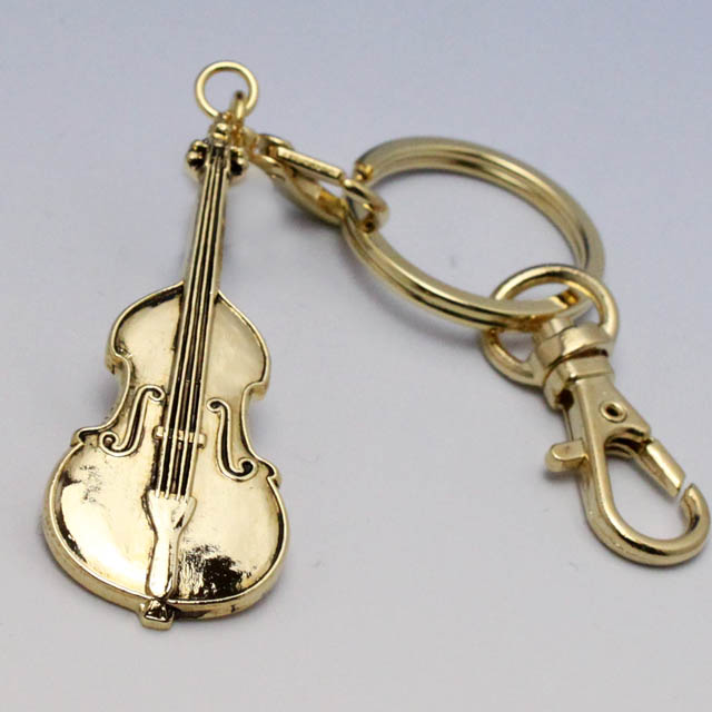 コントラバス キーホルダー 音楽雑貨 音楽グッズ 記念品