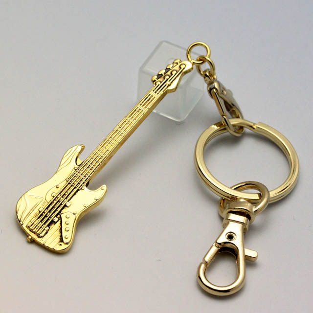 エレキベース キーホルダー 音楽グッズ