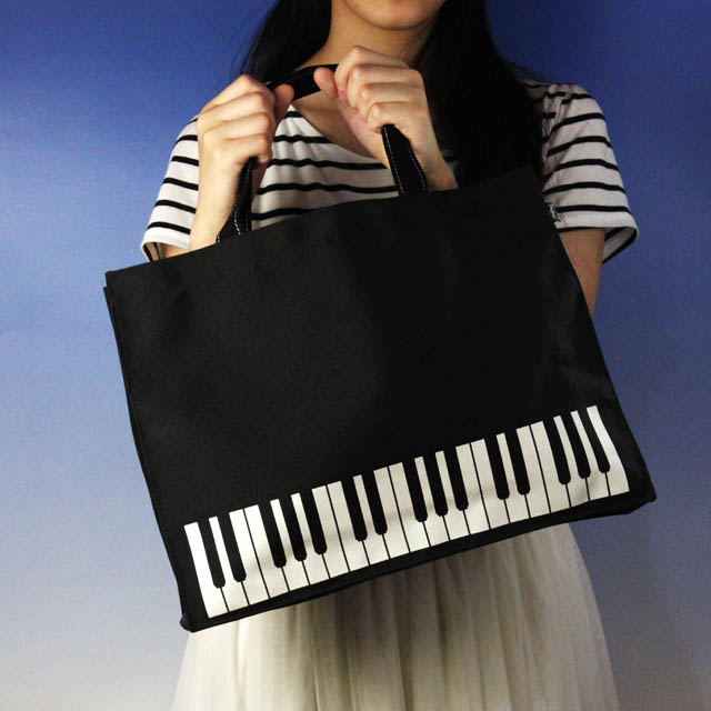 レッスンバッグ ピアノ鍵盤 音楽雑貨
