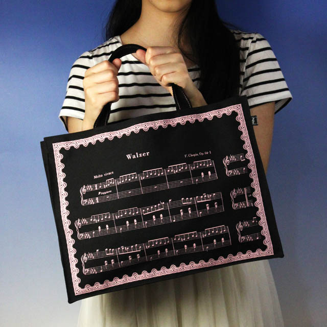 レッスンバッグ ショパン ワルツ 音楽雑貨