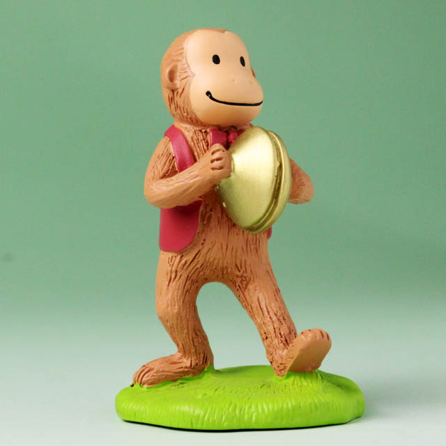 音符の森 オーナメント シンバル さる 音楽雑貨