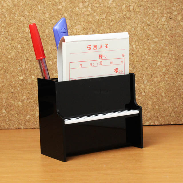 アップライトピアノ メモホルダー 音楽雑貨 音楽グッズ