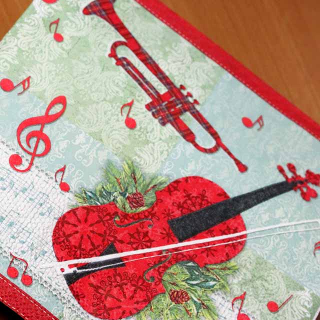 ペーパーナプキン ヴァイオリン トランペット 音楽雑貨 音楽グッズ