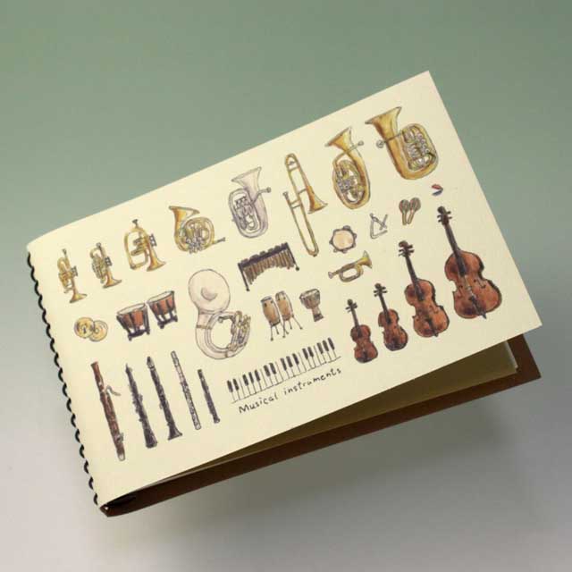 リング メモブック 楽器 音楽雑貨 音楽グッズ