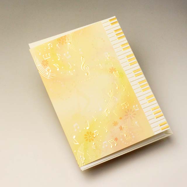 多目的カード ト音記号 音楽雑貨