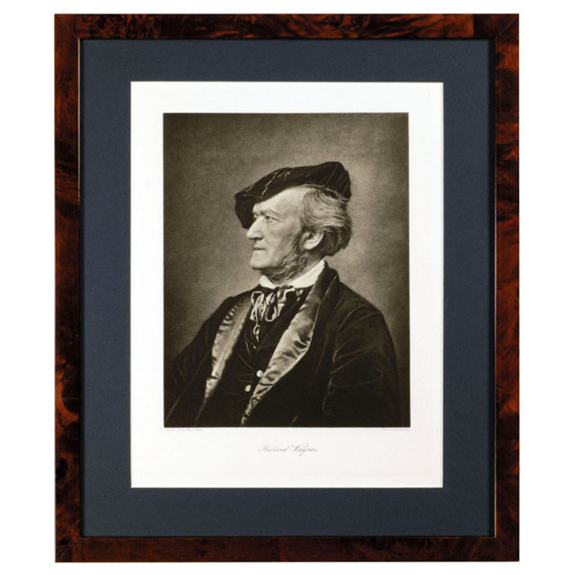 ワグナー ドイツ 銅版画 額装 音楽ギフト