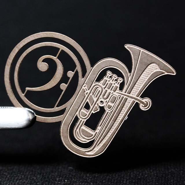 譜めくりマーカー 楽譜タブ 音楽雑貨 ユーフォニアム